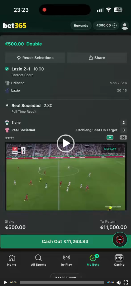 11,000$ Big Win Fixed Mathces with 23 Odds