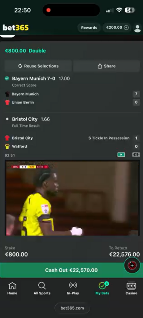 HT FT pronostic and football betting tips in one selection.