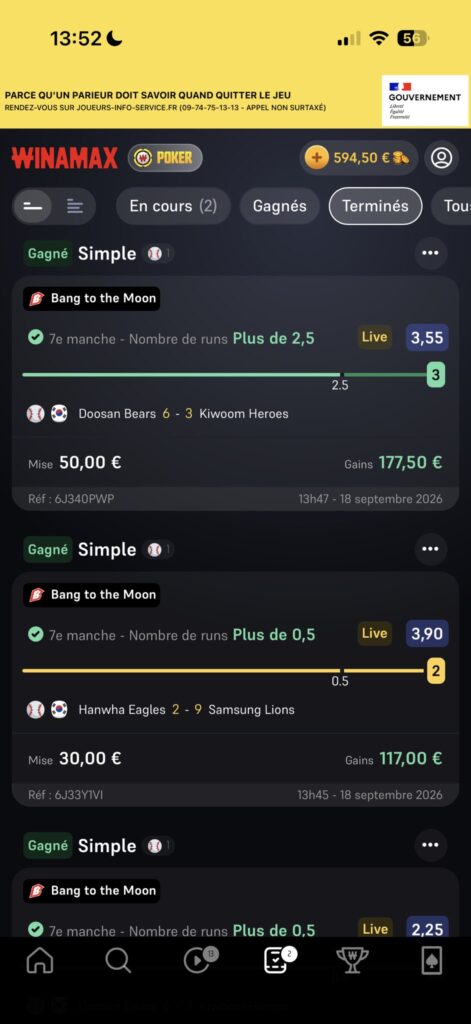 bets placed on September 18, 2026.